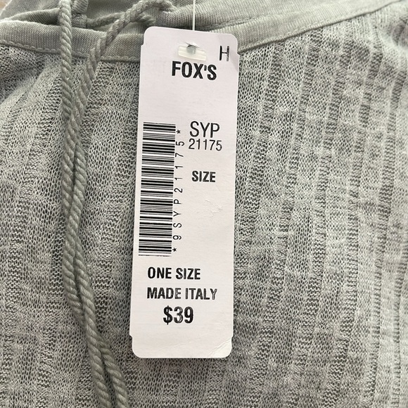 NWT  TUNIC MADE IT ITALY 100% VISCOSE MINT COLOR ONE SIZE - Picture 16 of 16